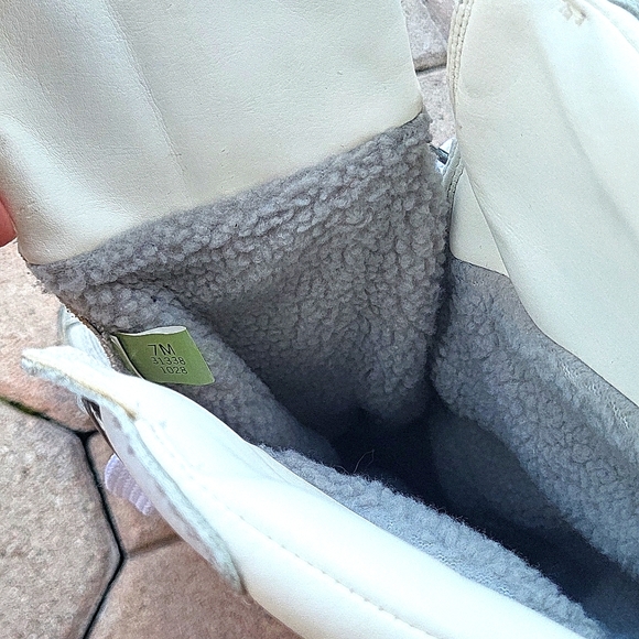 RARE Timberland Mukluk white lace up snow boot size 7 - Picture 5 of 14